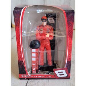 Trevco Dale Jr a vintage red suit ornament Xmas NASCAR unique